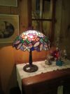 Lampe vitrail.