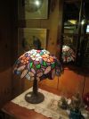 Lampe vitrail.